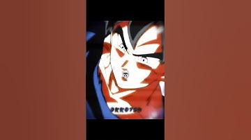 Kakarot first time in ultra instinct ☠️ 「GOKU - DRAGONBALL ANIME/MANGA EDIT」
