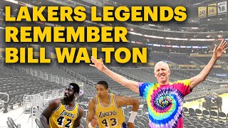 Remembering Bill Walton with Lakers legends James Worthy and Mychal Thompson - Mason & Ireland