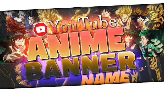 Free Anime Banner templates to customize