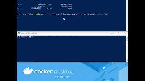 inotify event injection on Windows in Docker Desktop edge 2.1.6.1 (40900)