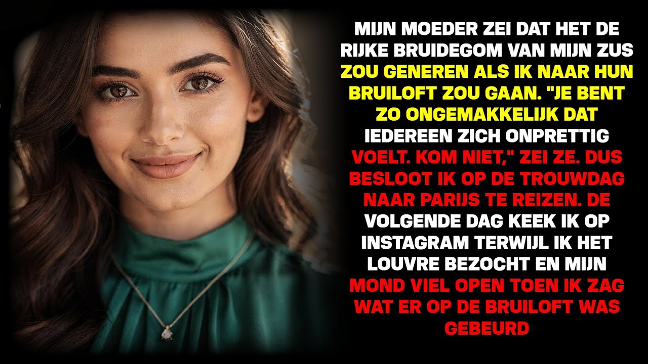 Ik was niet uitgenodigd voor zus's bruiloft — toen ging beeld van bruidegom die spuugde viraal.