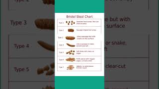 What Does the Bristol Stool Chart Indicate About Healthy Bowel Movements?