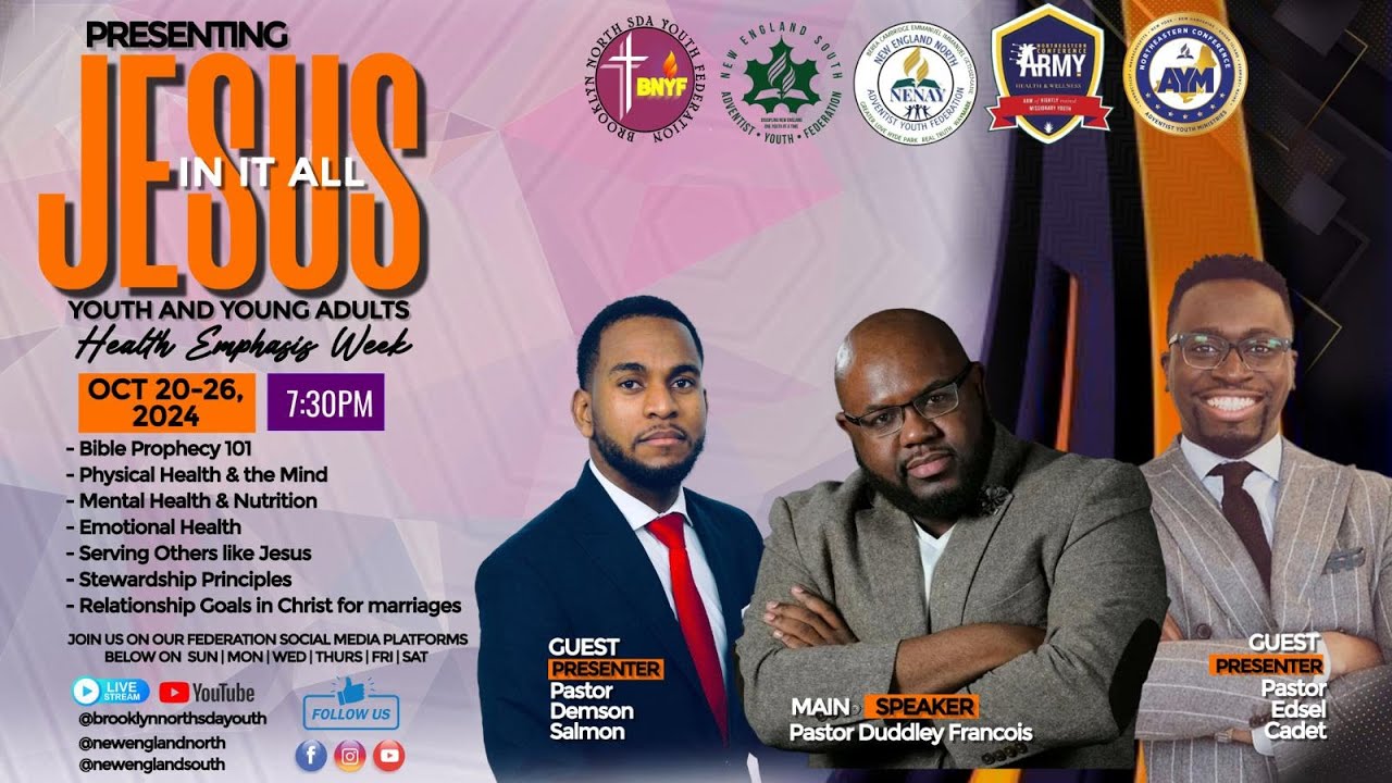 Youth & Young Adult Health Emphasis Week - Friday (10/25/24) - YouTube