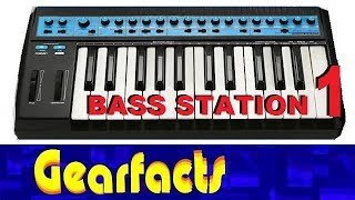 Novation Bass Station 1 demo