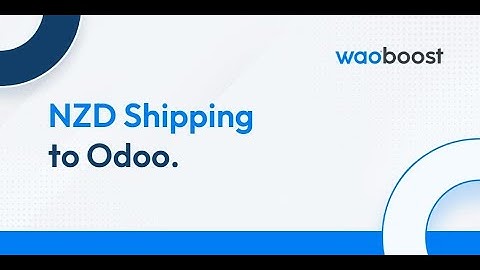 NZD to Odoo Integration - 3PL