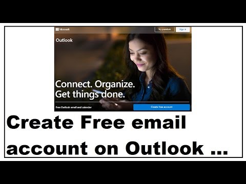 How to create Free email account on outlook