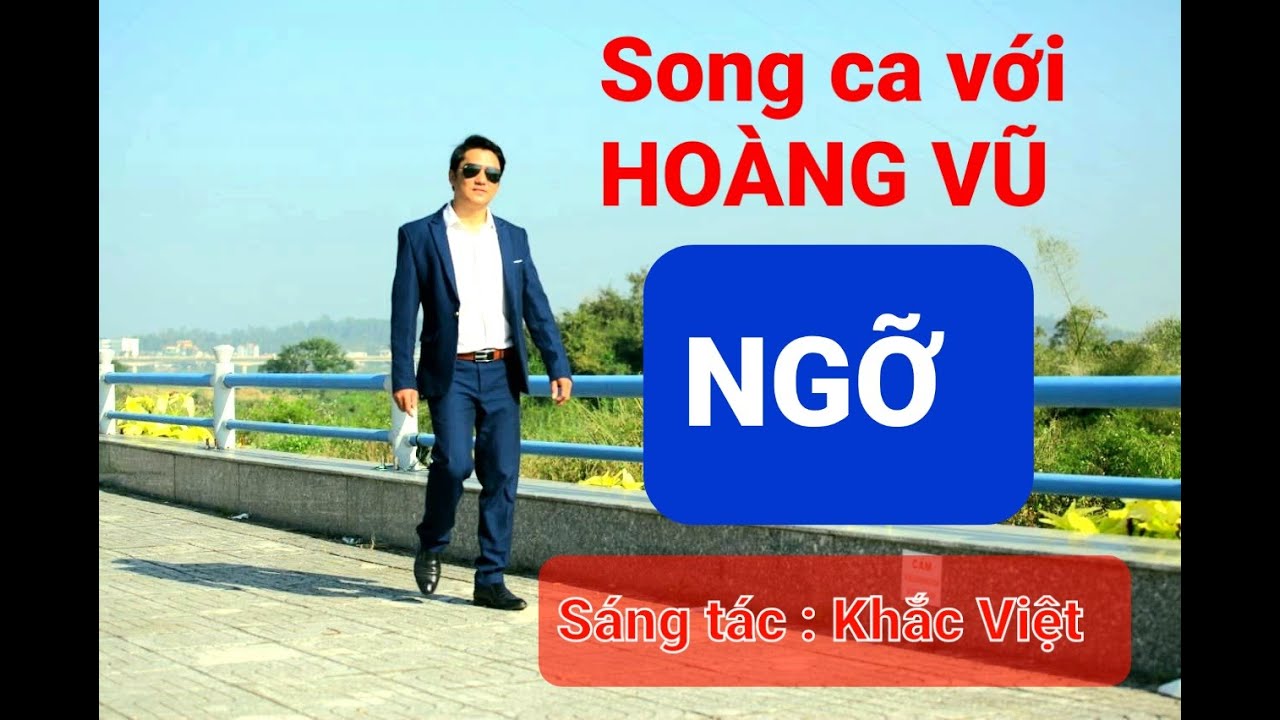 NGỠ....( remix ) karaoke song ca thiếu giọng nữ / song ca với Hoàng Vũ ...