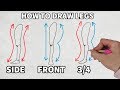 How to Draw Legs (SSBSB Cheat Code)