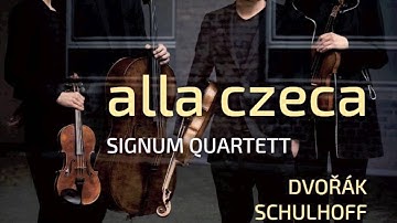 Antonín Dvořák: IV. Finale from String Quartet in G major, op.106 (Signum Quartet)