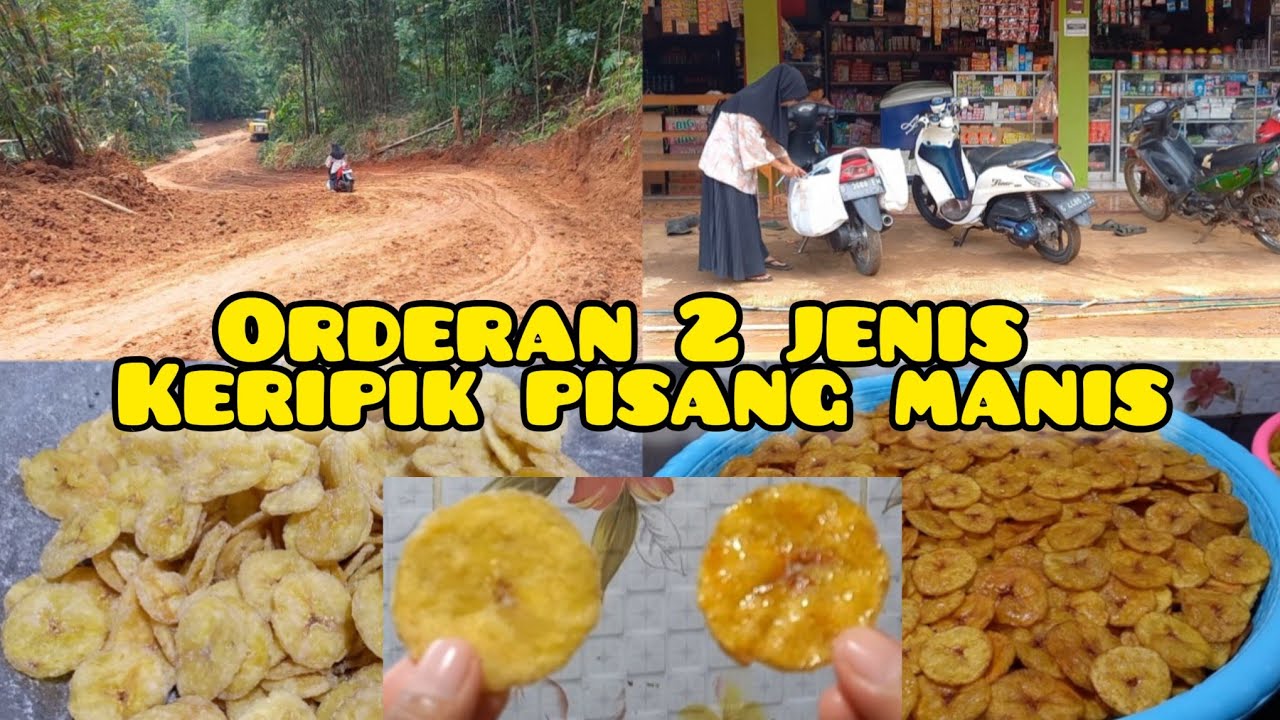 2 cara membuat keripik pisang manis