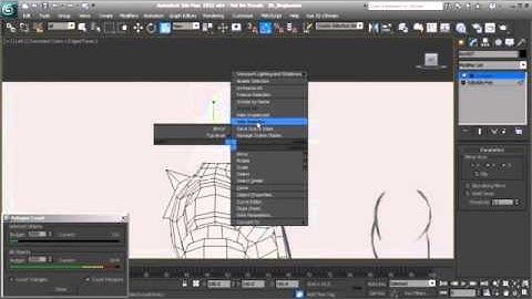 Modeling Low Polygon Game Characters in 3ds Max clip164