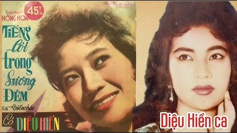Cô Diệu Hiền ca Bài Tân Cổ Hay Quá:( Tiếng Còi Trong Sương Đêm).của SG Viễn Châu.