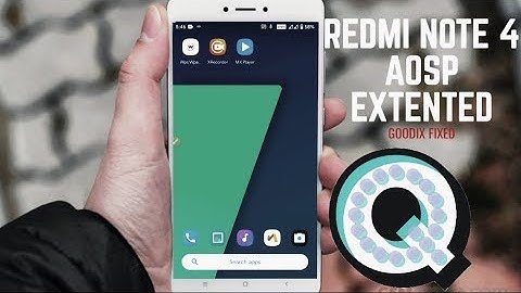 [ROM] [10.0] [AEX]Aosp Extended Q [UNOFFICIAL] Redmi Note 4🔥🔥