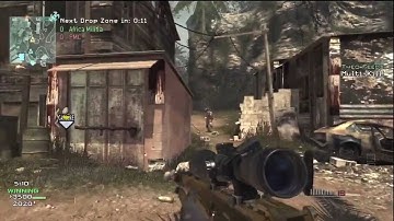 Nice 6 Man Feed To Multi Kill With The Barrett (MW3) | #142