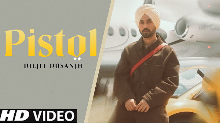 Pistol -DILJIT DOSANJH FT. AMRIT MANN (Official Visualizer ) New Punjabi song 2025
