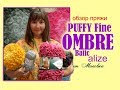 Puffy fine OMBRE batic Alize: хорошо зашла. Вязание пальцами (без спиц)