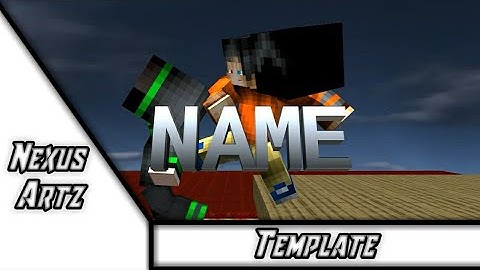 #1 Intro Minecraft Para Template Free [Prisma3D] | NexusArtz