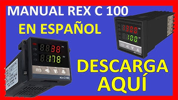 ▷🥇🥇 REX-C100 TERMOSTATO DIGITAL MAS BARATO, MANUAL ESPAÑOL DESCARGA AQUI TUTORIAL  CURSO pdf y video