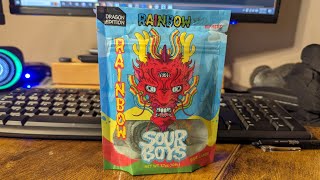 Sour Boys Candy Review : Rainbow Sour Boys