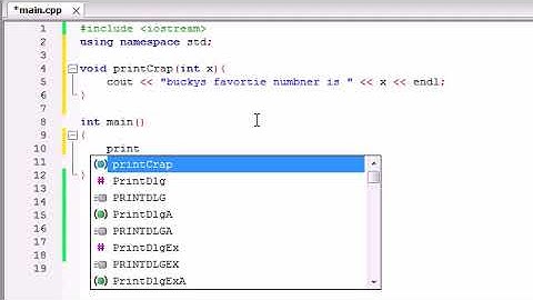 Buckys C++ Programming Tutorials   10   Creating Functions That Use Parameters
