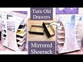 CLEVER OLD DRAWER REUSE| SMALL SPACE STORAGE SOLUTION ON A BUDGET!