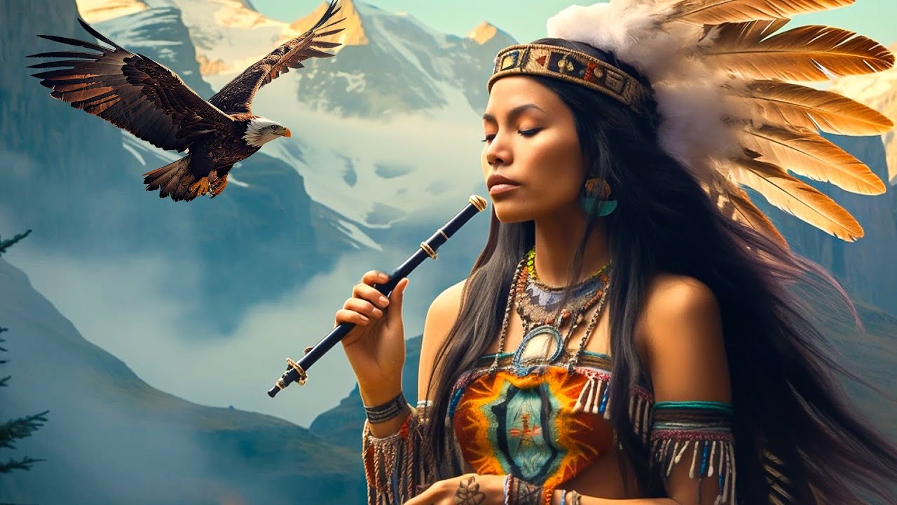 Native Stress Meditation and Stress Relief - Native American Healing Flute ...