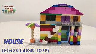 Lego Classic 10715 House building Instructions