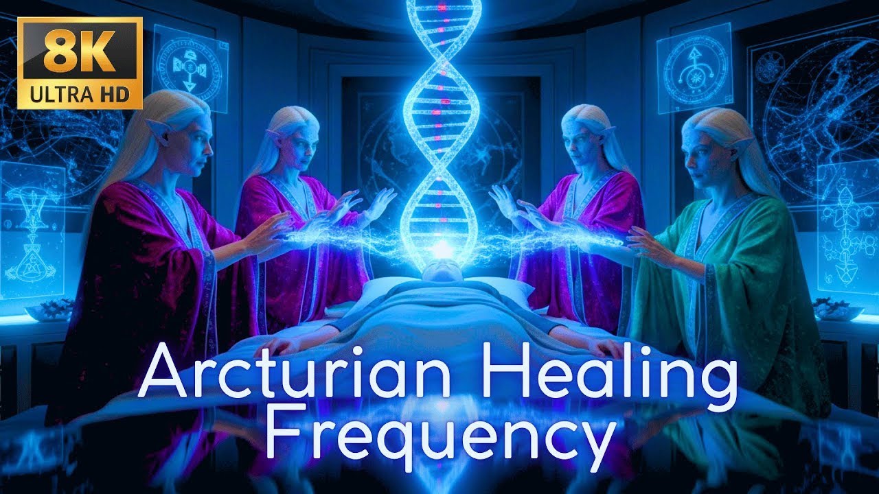 ARCTURIAN ENERGY RESET HEALING 🌌 Healing Vibrations in 528Hz with Light Codes Clear