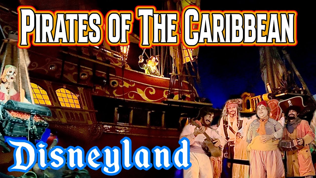 Pirates of The Caribbean in 4K at Disneyland - YouTube