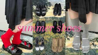 내돈내산‼️1~6만원대 [실패없는 여름신발 haul👡🩰]/ 스터드뮬,여름부츠,플랫슈즈••/ 뻔하지 않은 꿀템만☾⋆⁺₊⋆