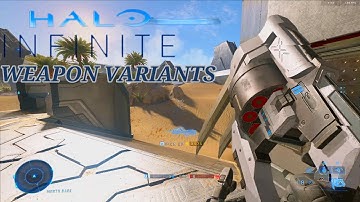 Testing All The New Weapon Variants In Halo Infinite