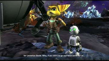 Ratchet and Clank - Tools of Destruction - 042 - Cutscene - Nundac Asteroid Ring Smuggler
