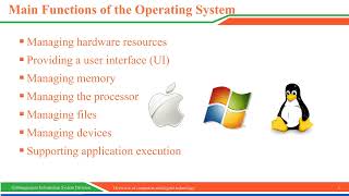 Operating System and Digital Working Environment