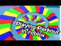 Can we beat this crazy parkour in roblox