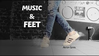 Kizomba step. Music and Feet. Artem Levin