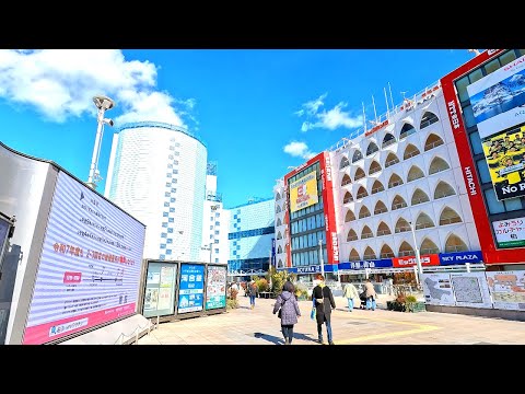 【千葉の渋谷】柏駅周辺を散歩！千葉県柏市(Japan Walking around Kashiwa Station)