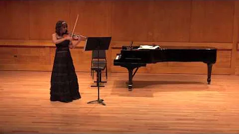 Dina Nesterenko, violin: "Riconoscenza per Goffred...