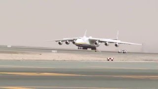 Antonov An-225 Mriya in Al Maktoum International Airport Dubai