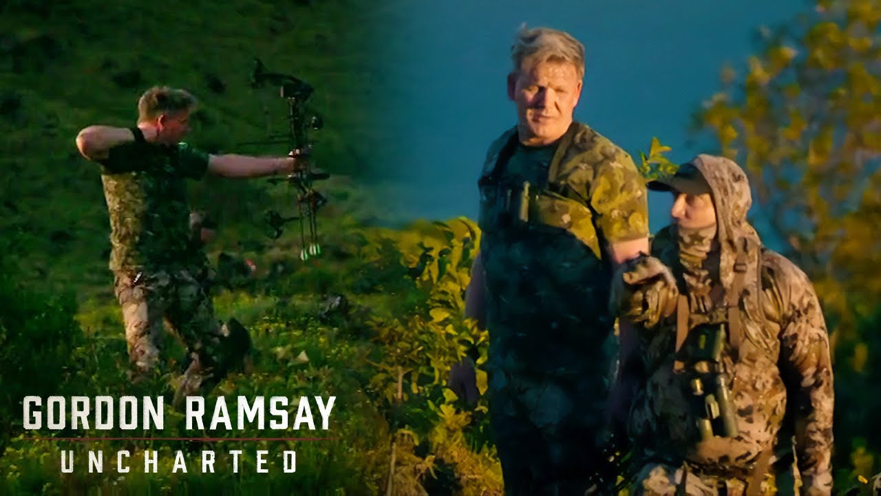 Rambo Ramsay: Mastering the Bow and Arrow | Gordon Ramsay: Uncharted ...