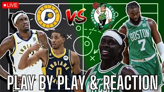 Boston Celtics vs Indiana Pacers | Live Play by Play & Reaction | Celtics vs Pacers