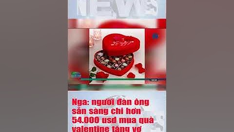 Hé lộ nơi đàn ông sẵn sàng chi hơn 54.000 USD mua quà Valentine tặng vợ #shorts