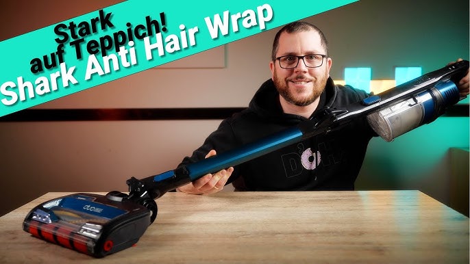 Anti 50% mehr Neuer Akkusauger YouTube Powerfins und Leistung? - Vorzeige Hair SHARK Wrap IZ320EUT - dank