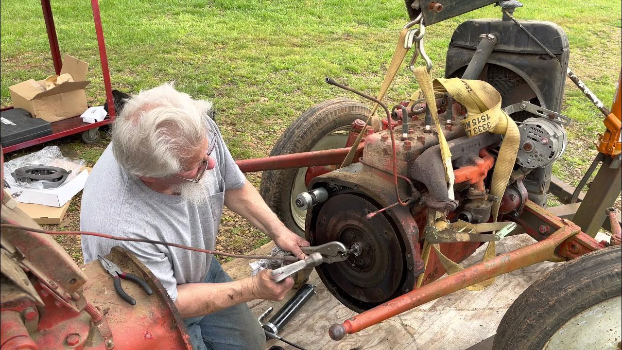 Ford 8N Clutch Install Part 2 of 3 YouTube