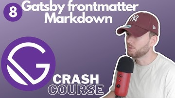 GatsbyJS markdown - frontmatter