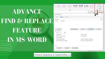 Advance Find and Replace feature of Ms-Word | Top 10 Ms-Word Functions