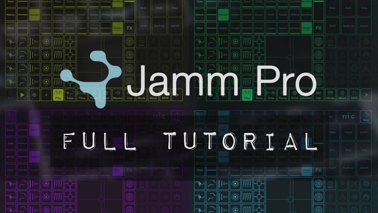 Jamm Pro Full Tutorial