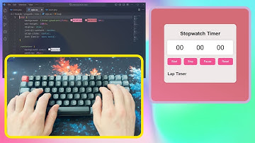 ASMR Programming - Stopwatch Timer - No Talking