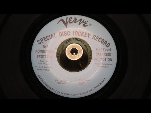 Poindexter Brothers - (git Your) Backfield In Motion - VERVE10447 DJ