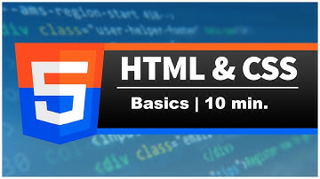 HTML and CSS Tutorial for 2022 - Basics in 10 Minutes.