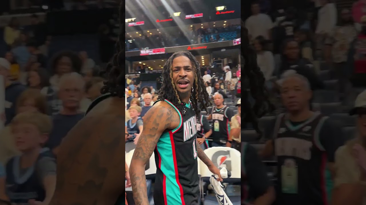 ja morant came ready to play 🤣